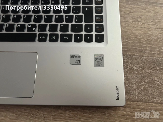 Лаптор Lenovo Ideapad , снимка 6 - Лаптопи за дома - 53490400