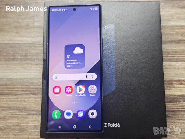 Samsung Galaxy Z Fold6 256 GB Гаранция, снимка 5 - Samsung - 52606713