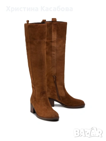 Нови ботуши Gabor размер 40, естествен велур, снимка 2 - Дамски боти - 53487564