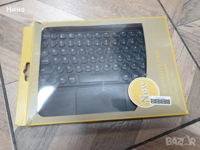 Нова 10 инчова bluetooth клавиатура с мека чантичка, снимка 4 - Клавиатури и мишки - 47583904