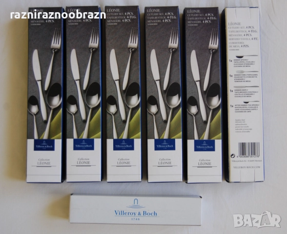 Комплект прибори Leoni by Villeroy & Boch, 30 части , снимка 5 - Прибори за хранене, готвене и сервиране - 52794589