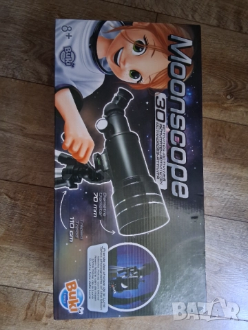 BUKI Лунен телескоп 30 дейности, снимка 3 - Образователни игри - 52668220