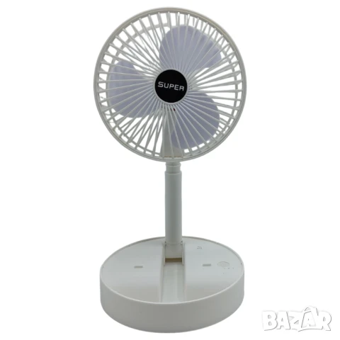 Телескопичен сгъваем вентилатор -  преносим USB акумулаторен сгъваем  вентилатор , снимка 4 - Вентилатори - 50820848