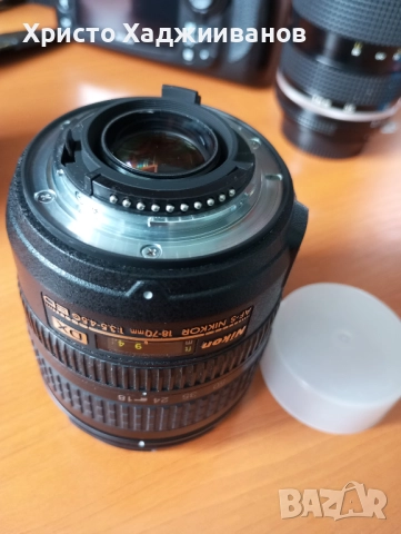 Обектив Никон Nikon Nikkor AF-S 18-70 ED, снимка 3 - Обективи и филтри - 52752130
