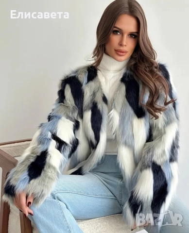 Дамско модерно палто 