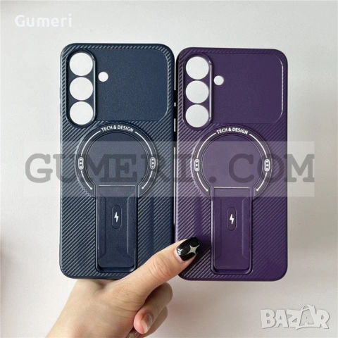 Хибриден Карбонов Гръб за Samsung Galaxy A17 (4G/5G), снимка 3 - Калъфи, кейсове - 53260456