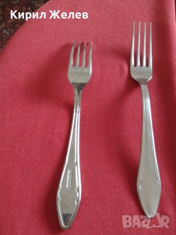 Две стари вилици от соца перфектно състояние за КОЛЕКЦИЯ ДЕКОРАЦИЯ 33361, снимка 4 - Други ценни предмети - 43817734