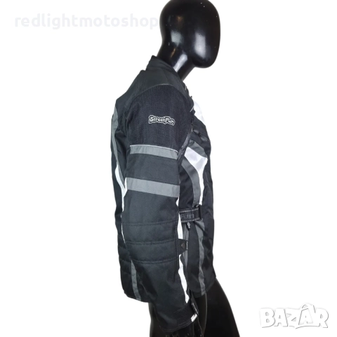 📌 5465 | StreetFun Мъжко текстилно мото яке – размер L / 52 – 180 лв, снимка 3 - Аксесоари и консумативи - 52801955