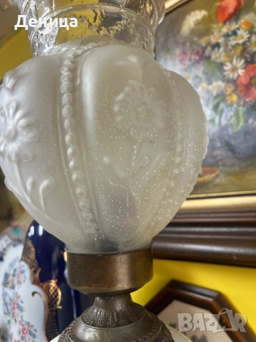  Две настолни лампи с типичен холандски пейзаж , снимка 11 - Настолни лампи - 53480634