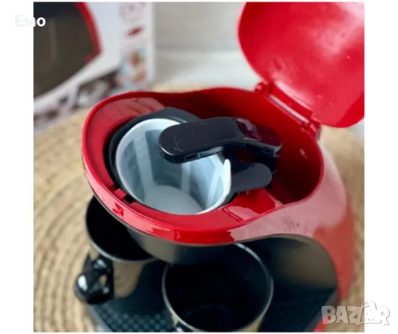 Кафемашина, 450 W - Подарък 2 чаши, снимка 6 - Кафемашини - 47743143