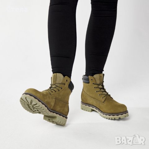 BIG STAR дамски / детски обувки, нови, с кутия, естествен набук, снимка 2 - Дамски боти - 38974143