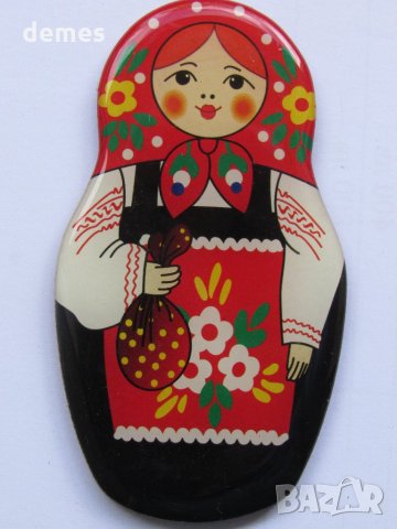 Автентичен магнит-матрьошка от Русия-серия, снимка 2 - Други ценни предмети - 28685657