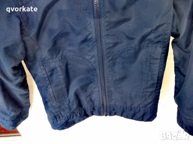 Тънко тъмно синьо яке за дете до 6-7г., снимка 3 - Детски якета и елеци - 28957390