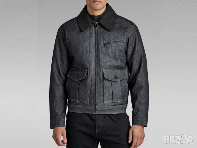 G-STAR RAW P3 Denim Jacket D22558 Дънково Яке Ново без Етикет S-M