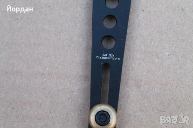 Немска ножка за забиване ''C.Herbertz AISI 420'', снимка 4 - Колекции - 50524031