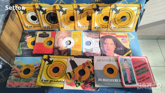 50бр малки грамофонни плочи, снимка 5 - Грамофонни плочи - 49854643