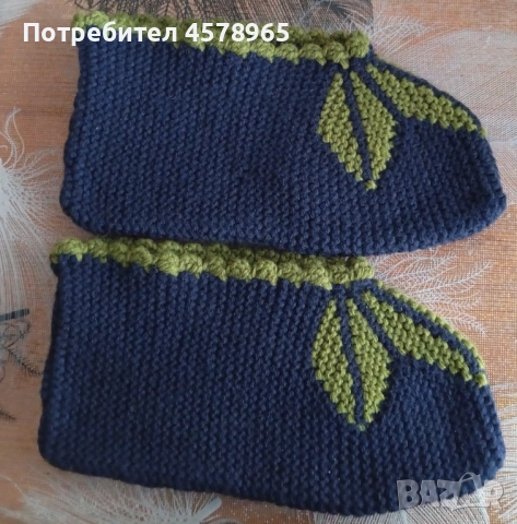 Продавам ръчно плетени терлици, снимка 5 - Други - 52071095