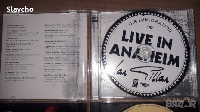 Компакт дискове на - Ian Gillan - Live In Anaheim/ian gillan - Cherkazoo and Other Stories , снимка 2 - CD дискове - 43045169