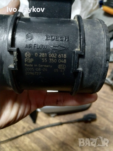 Дебитомер , OPEL Astra H , 55350048 , 0281002618, снимка 6 - Части - 53476762