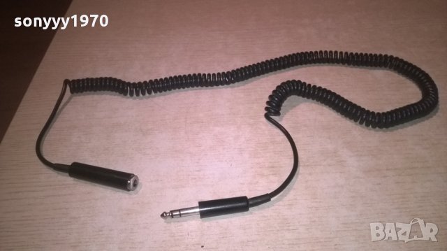 поръчан-СТЕРЕО КАБЕЛ-КЪДРАВ 1.40М-ГОЛЯМ ЖАК И БУКСА, снимка 3 - Други - 27453130