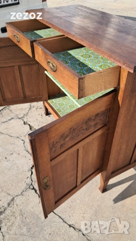 Ретро шкаф масив-№148, снимка 8 - Шкафове - 52521154