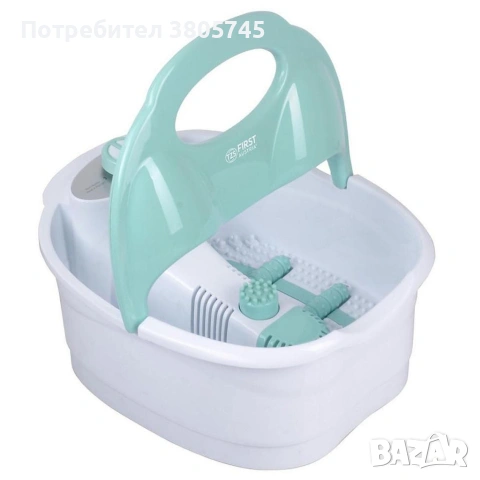 Масажна вана за крака FIRST с вибрация и балонен масаж, снимка 4 - Масажори - 53374160