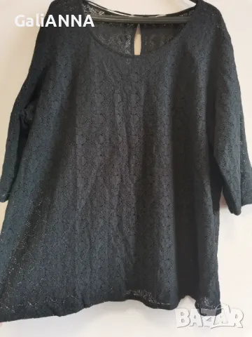 СТРАХОТНА ДАНТЕЛЕНА ТУНИКА 3XL-4XL, снимка 2 - Туники - 47320379