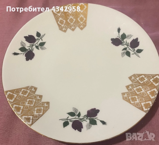 Mitterteheim. 1960-те. Порцеланова чиния.