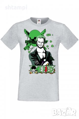 Мъжка тениска One Piece Roronoa Zoro 03,Анимация,игра,Празник,Повод,, снимка 5 - Тениски - 38122293