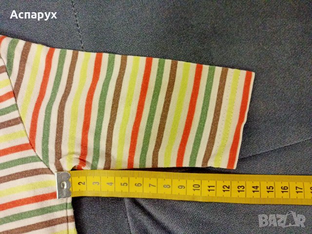 Бебешка памучна тънка блузка с дълъг ръкав TU 3-6 месеца, снимка 6 - Комплекти за бебе - 43092015