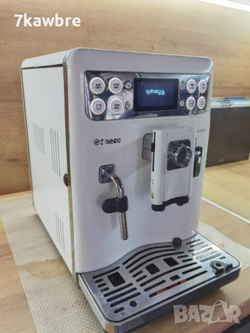 Saeco Exprelia EVO - внос с Бг меню и кана за мляко, снимка 6 - Кафемашини - 51809283