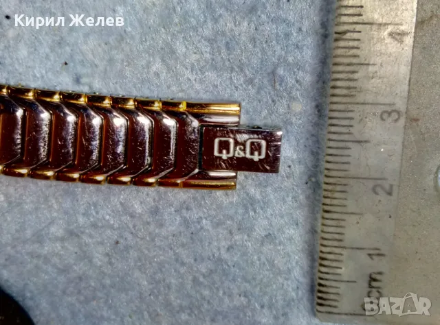 Q&Q SUPERIOR JAPAN MOVT Стилен ПОЗЛАТЕН ЯПОНСКИ ЛУКС МОДЕЛ КВАРЦОВ ЧАСОВНИК Кю и Кю 70291, снимка 5 - Дамски - 48148784