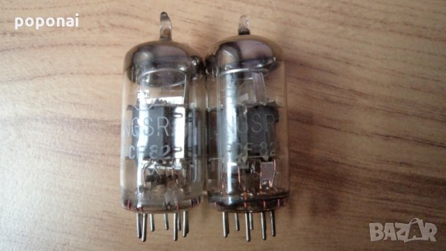 2 бр. радиолампи TUNGSRAM PCF82