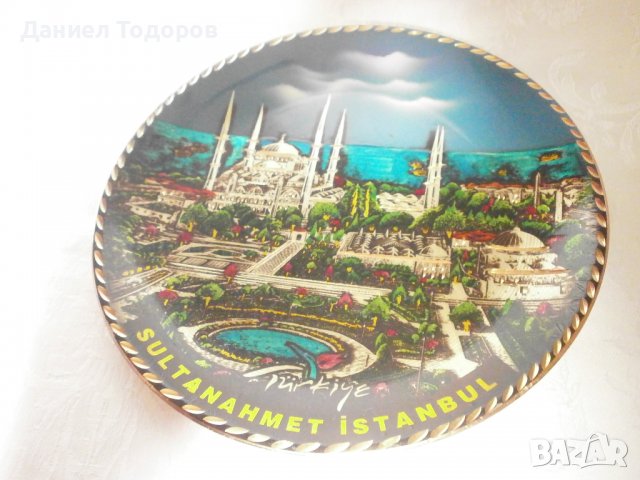 Медна Декоративна Картина , Медно Пано - Истанбул - Турция, снимка 5 - Декорация за дома - 38359387