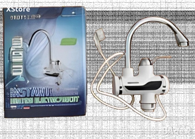 Смесител с проточен бойлер, за плот, 3000W + дисплей, снимка 2 - Други - 51995343