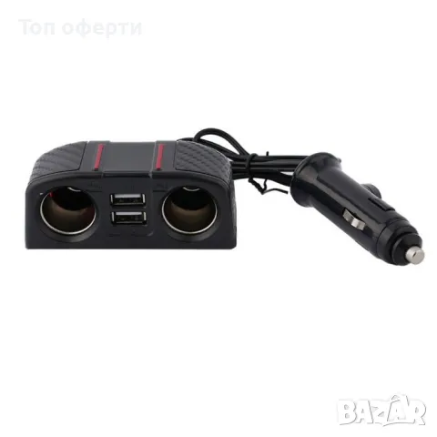 Двоен разклонител на запалката с 2xUSB 46074 - 12/24V, снимка 3 - Аксесоари и консумативи - 49333957