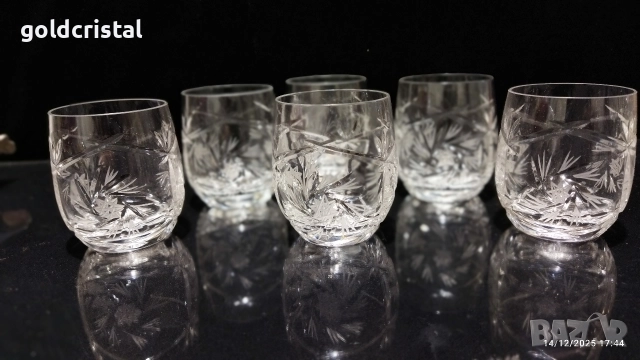 кристални чаши 