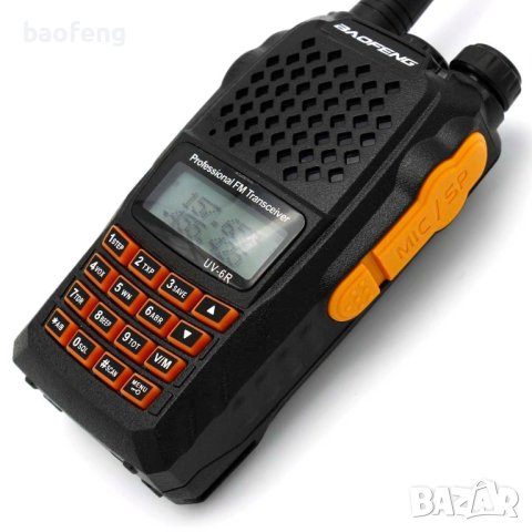 Нова Baofeng 6R 8W модел 2024 двубандова CTCSS, DCS PMR 136-174 400-520 От вносител, снимка 8 - Друга електроника - 43883573