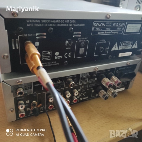 Denon DRA F107, снимка 4 - Ресийвъри, усилватели, смесителни пултове - 52401936