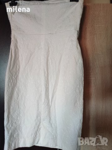 Бяла рокля, снимка 2 - Рокли - 33337807