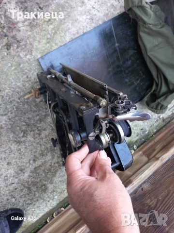 СТАРА ПИШЕЩА МАШИНА ЦАРСТВО БЪЛГАРИЯ ГЕОРГИ КАБАКЧИЕВЪ, снимка 4 - Антикварни и старинни предмети - 52428651