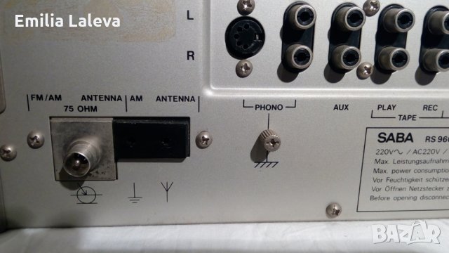 SABA RS 960 , снимка 2 - Ресийвъри, усилватели, смесителни пултове - 28919419