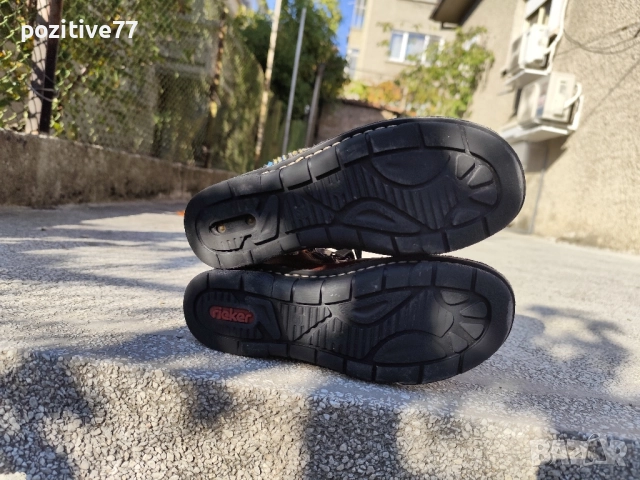 Дамски Боти RIEKER, снимка 4 - Дамски боти - 52156032