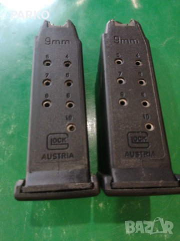 Пълнители за Глок 26. Glock 26 magazine , снимка 3 - Бойно оръжие - 26265229