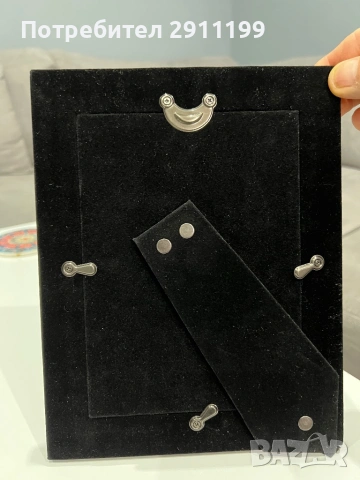 Нова посребрена фото рамка 5” х 7”, снимка 6 - Други - 53380405