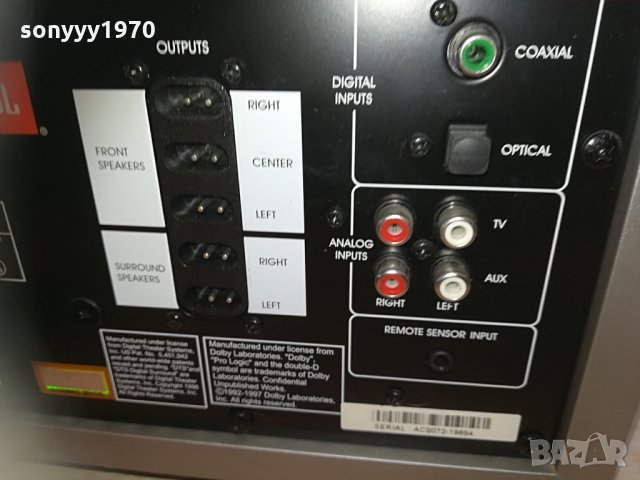 JBL ESCXCITE-АКТИВЕН БУФЕР ВНОС ГЕРМАНИЯ 1604210855, снимка 14 - Тонколони - 32566934