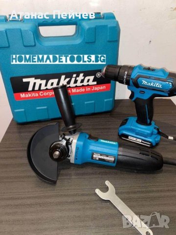 НОВО! Комплект ! Ударен Винтоверт MAKITA / МАКИТА 36V 6ah и ъглошлайф MAKITA / МАКИТА 125mm 720W, снимка 2 - Винтоверти - 40632895