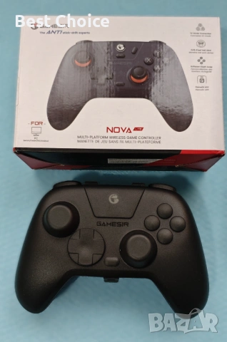 GameSir Nova Lite безжичен контролер за PC, iPhone, Android, Switch и Steam Deck – Тъмен лилав, снимка 2 - Джойстици и геймпадове - 53043952