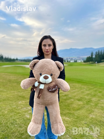 Плюшено мече 80 см, снимка 2 - Плюшени играчки - 44847183