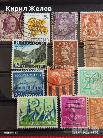 Стари пощенски марки от цял свят смесени АМЕРИКАНСКИ ПРЕЗИДЕНТИ за КОЛЕКЦИЯ 51959, снимка 2 - Филателия - 53201023